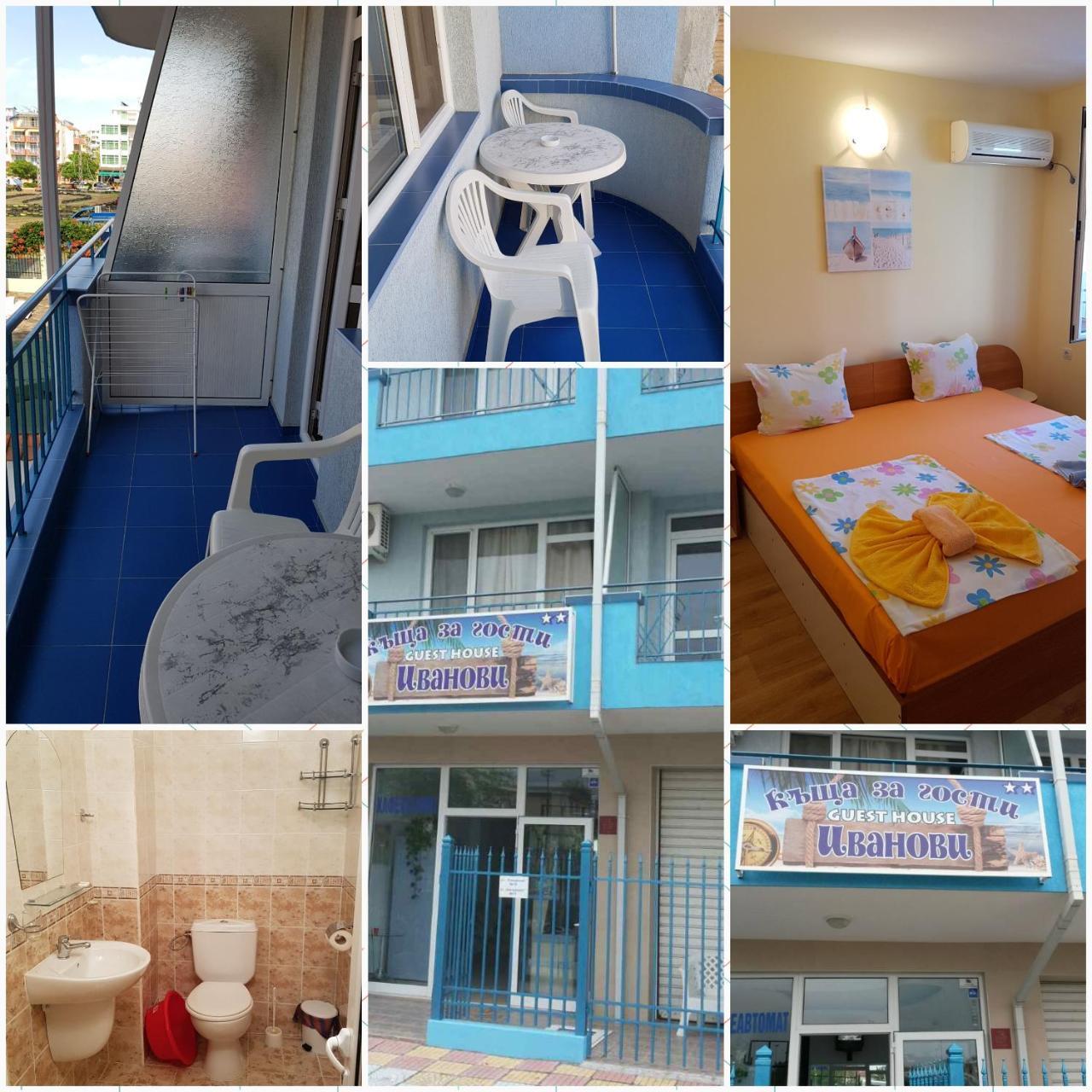 Ivanovi Guest House Primorsko Zewnętrze zdjęcie